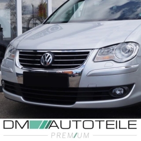 VW Touran 1T 1T2 Front Grille Chrome Highline without...