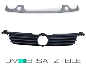 Set VW Lupo 6X1 98-05 Front Grille Black &amp; Radiator...
