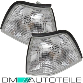 Set Coupe  Convertible Rear lights + side indicators + Front indicators Facelift look red white fits on BMW E36 up 91-96