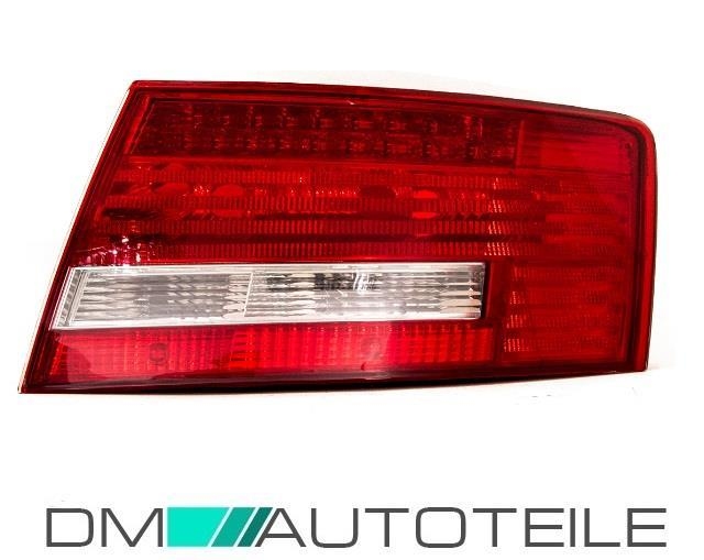Audi A6 4F Limousine LED Rückleuchte links Rot/Weiß Bj 04-08 OEM