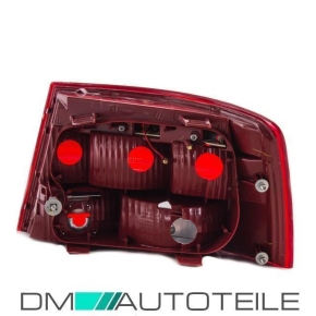 Audi A6 4F Saloon LED rear lights red/white 04-08 OEM design