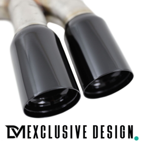 Sport-Performance Exhaust tail pipes +Diffusor black...