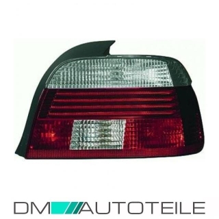 Rückleuchte Rot Weiß links Hella passend für BMW E39 Limousine 00-03 Facelift Design