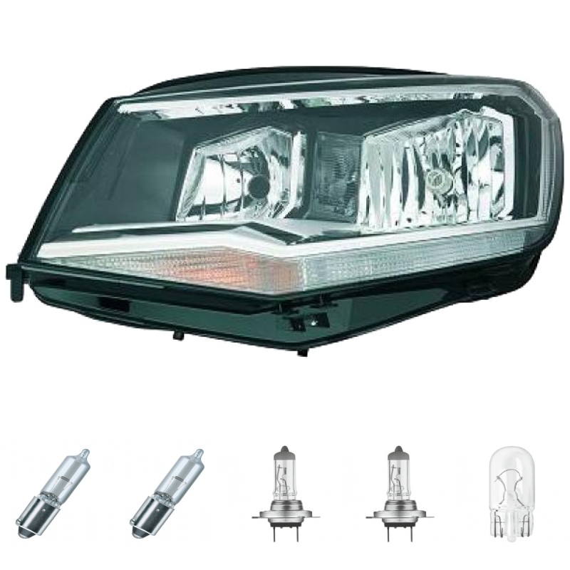 Für VW Caddy ab 2004- LED Kennzeichenbeleuchtung - E-Prüfzeichen