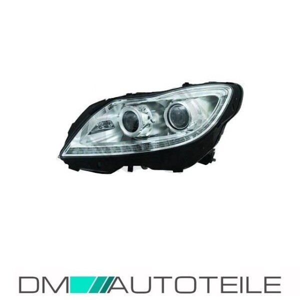 Mercedes C W204 S204 Scheinwerfer Vorne Links + Rechts Elektrisch H7 H7