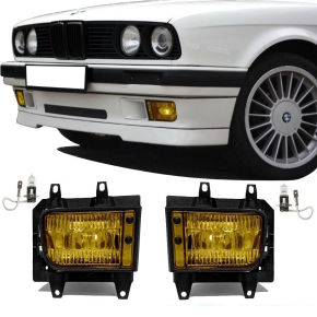 Nebelscheinwerfer SET Gelb + H3 Birnen passend für...