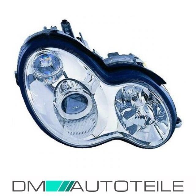 Mercedes W203 BiXenon Headlight Right Bosch 0007
