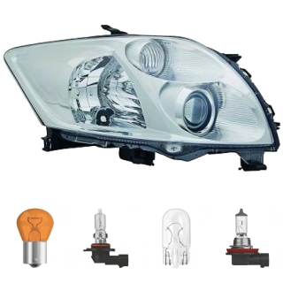 HAUPTSCHEINWERFER SCHEINWERFER H11/HB3 rechts für TOYOTA AURIS 03/10 