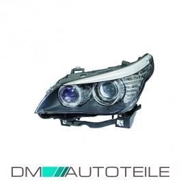 Bi-Xenon Scheinwerfer Links Hella+Kurvenlicht D1S/H8/H3 passend für BMW E60  E61 07