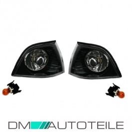 Front Indicator Set Black fits on BMW E36 Coupe...