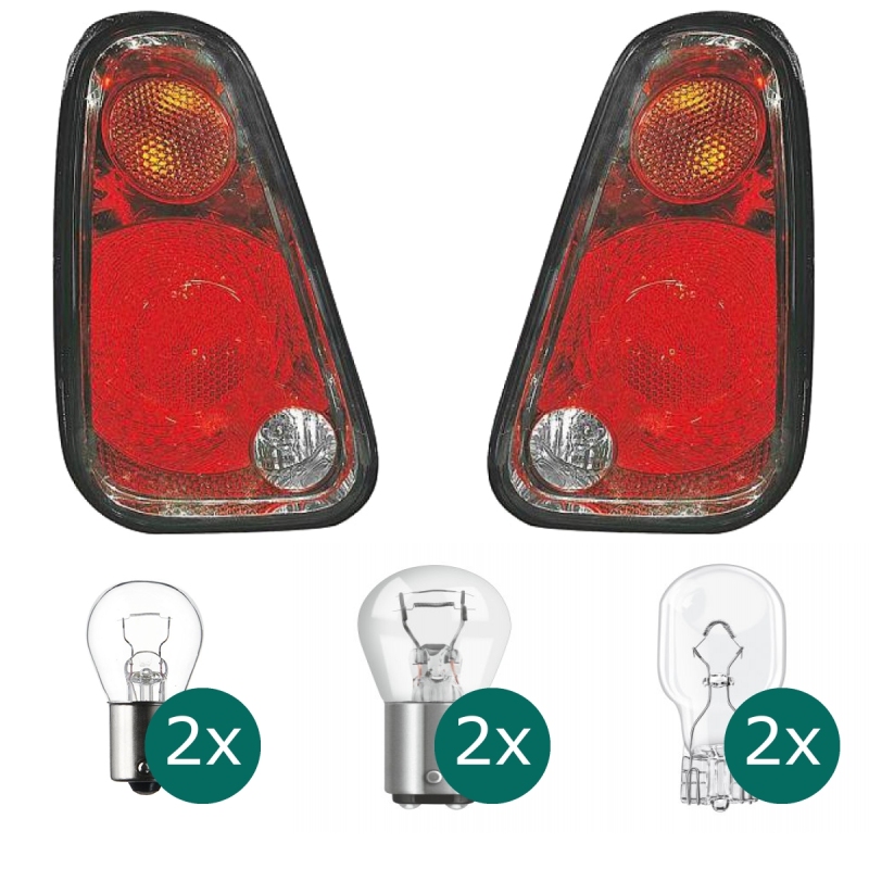 2x Lichtscheibe Abdeckung Kennzeichenleuchte für MINI Cooper R50 R53 ,  17,90 €
