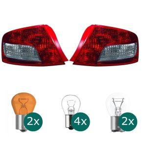 Depo / TYC Heckleuchte links passt für Peugeot 407...