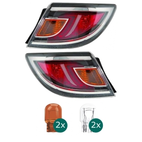 Scheinwerfer mit LED Tagfahrlicht passend für Mazda 6 ab 2010-2012 in Chrom
