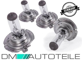 Set 4x H7 bulbs 55W incl. Packaging