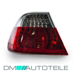 2x LED Rückleuchten SET passt für BMW E46 Cabrio Rot Weiß 99-03 nicht M3 Facelift