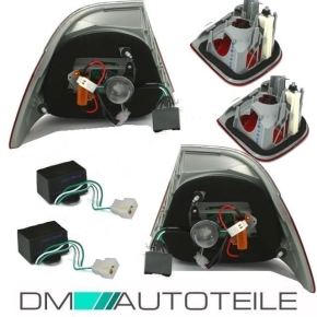 LED Rear lights Convertible red White 99-03 4-parts fits on BMW E46