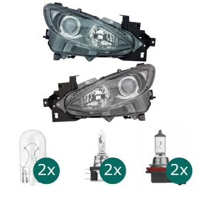 Scheinwerfer H15 Depo links passt für Mazda 3...