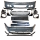 Set Saloon 98-05 Full Bumper Body Kit complete w/o PDC fits on BMW E46 without M-Sport