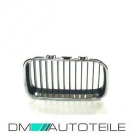 Grille Left fits on BMW E36 Year 91-96 + Chrome w/o Compact