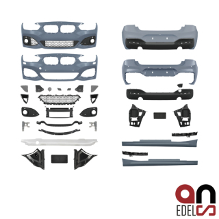 Full Sport Bodykit Bumper fits on BMW 1-Series F20 5-Door...
