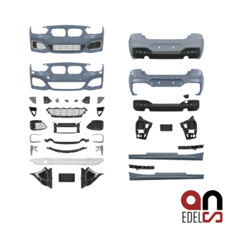 AN Sport Komplett Paket Evo Bodykit passt für BMW 1er F21...