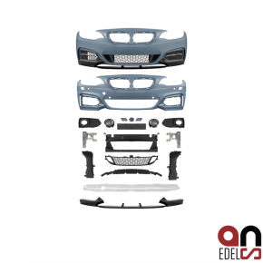 Sport Performance Front Bumper PDC +Spoiler primed fits...