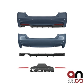 Rear Sport Performance Bumper PDC +Diffusor fits on BMW...