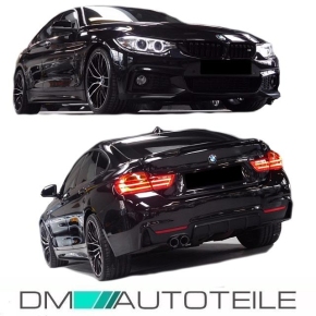 SPORT Performance 2-outlet Bumper Front Rear Sides+...