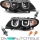 Set Headlights Set LED position lights + DRL running lights 01-05 H7/H1 + LED indicators & 2x H7 bulbs