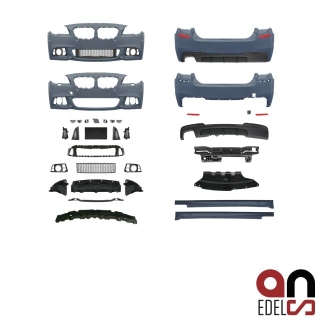 AN Sport-Bodykit 2-Rohr Stoßstange Front Seite Heck...