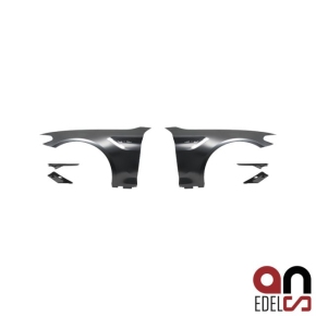 Sport Kotflügel Set Evo + Halter in Carbon glanz...