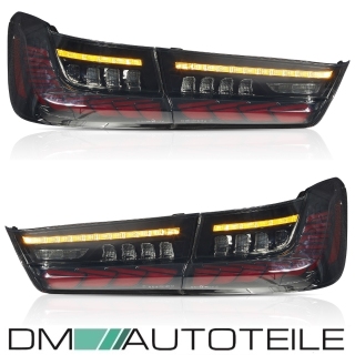 LED Rückleuchten SET Smoke dynamische Blinker OLED Funktion passt für BMW 3er G20 Limousine