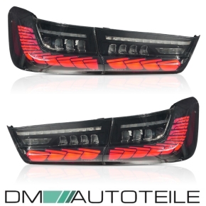 LED R&uuml;ckleuchten SET Smoke dynamische Blinker OLED...