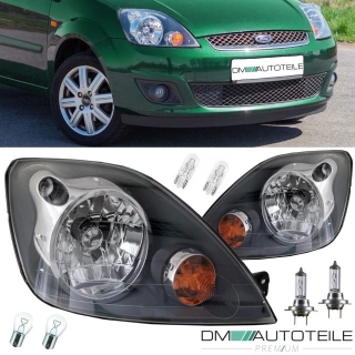 SET Ford Fiesta V MK5 JD Scheinwerfer Rechts Links...