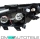 Peugeot 206 Scheinwerfer Klarglas Links & Rechts Schwarz Bj 98-06 H7/H7