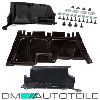 Set Seat Audi Skoda Unterbody Protection Front Bumper...