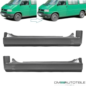 Set VW Transporter Sills Entry T4 Side Wing bellow Door...