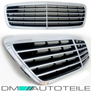 Mercedes E-Class W210 Front Grille 99-02 Avantgarde...
