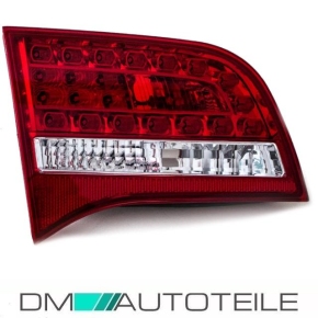 Audi A6 4F2 LED rear lights left red-white inner part 08-10