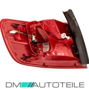 Audi A6 4F2 Avant LED rear lights left red-white outer...