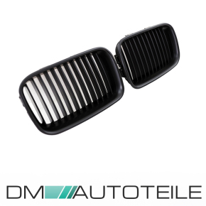 2x Kidney Front Grille Set Matt black BMW E36 all models without compact 90-96