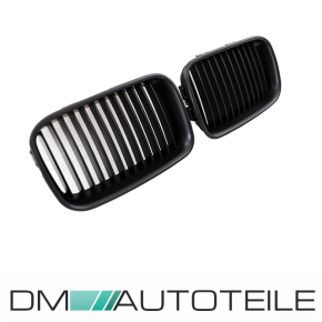 2x Kühlergrill SET Schwarz Matt passend für BMW E36 ALLE MODELLE o.Compact 90-96
