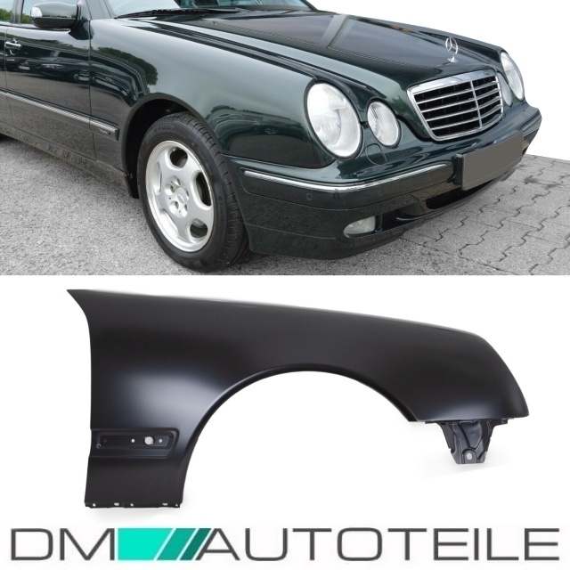 Mercedes W210 S210 E-KLASSE 1995-1999 KOTFLÜGEL VORNE LACKIERT IN WUNSCHFARBE