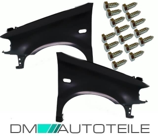 Set VW Polo 6N left + right wing panel 94-99 with...