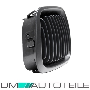 Saloon Estate Set Front Grille black fits on BMW E46 98-01 + Compact 01-05