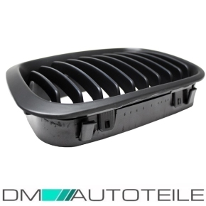 Saloon Estate Set Front Grille black fits on BMW E46 98-01 + Compact 01-05