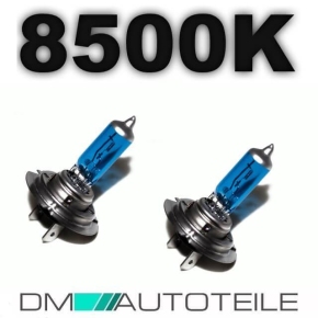 Universal H7 Xenon Optik Bulb 12V 55W 8500K Ultra White Set