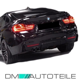 Sport-PERFORMANCE Heckspoiler Heck Spoiler grundiert passt für BMW 4er F36 Gran Coupe +ABE*