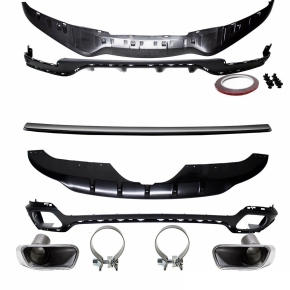 Sport-Performance Spoiler +Diffusor+Tail Pipes fits BMW...
