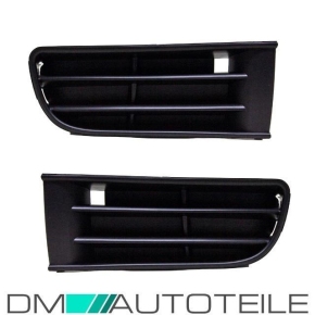 Set VW Polo 9N Front Bumper Grille LH+RH Cover 01-05 w/o...